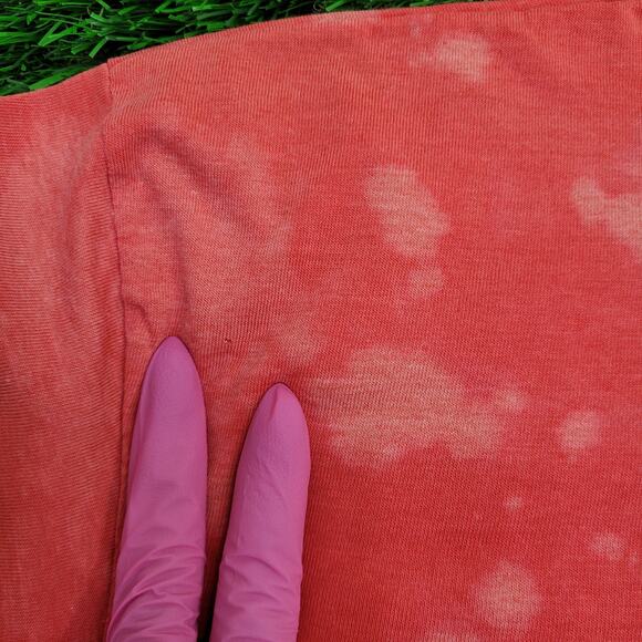 Vintage 1988 Funny Summer Tie-Dye Shirt Large 21x26 Crop USA - Picture 4 of 14